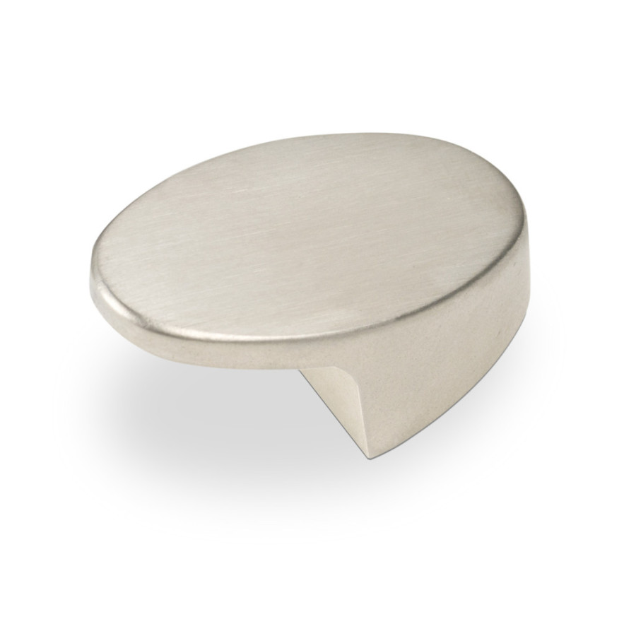 OVAL KNOB SATIN NICKEL
