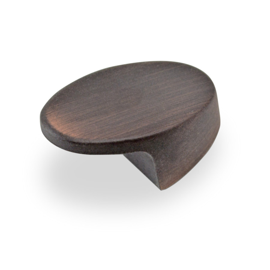 OVAL KNOB VENETIAN BRONZE