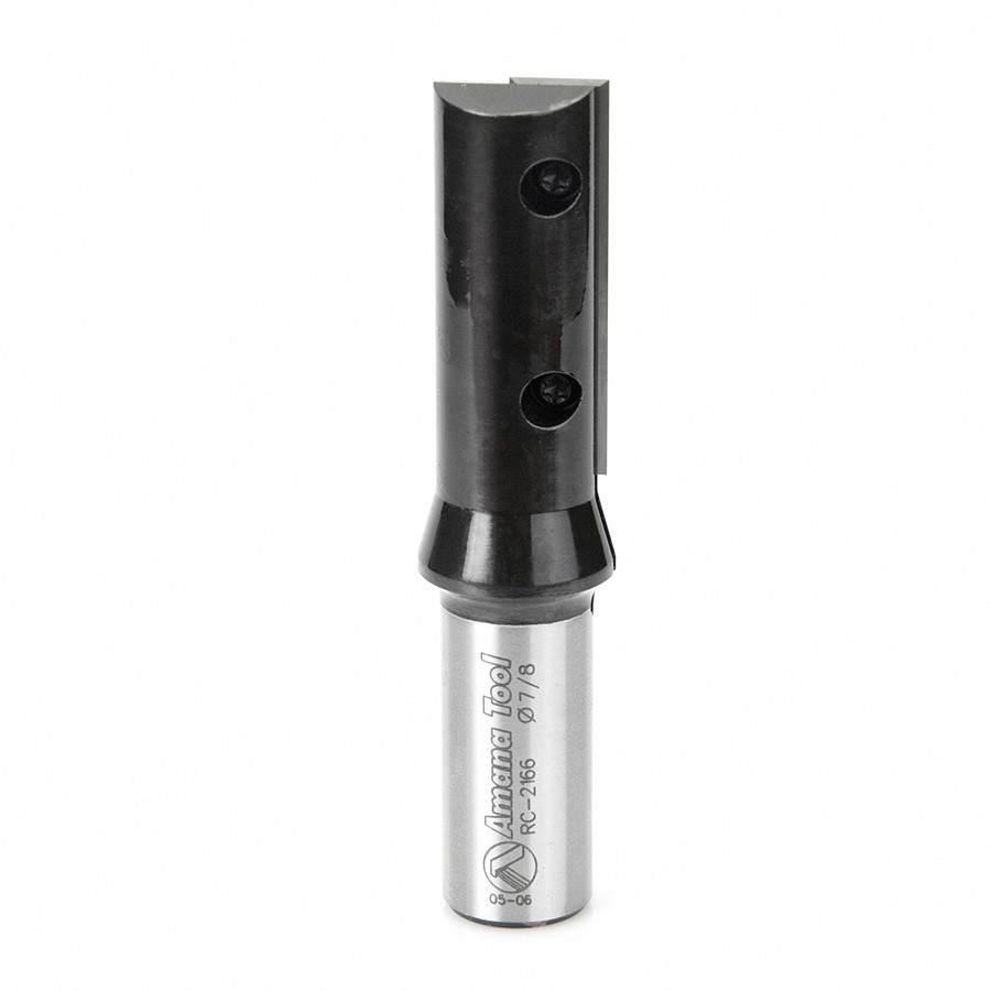 RC-2166 CNC Insert Straight 1-Flute x 7/8 Dia x 50mm x 3/4 Shank