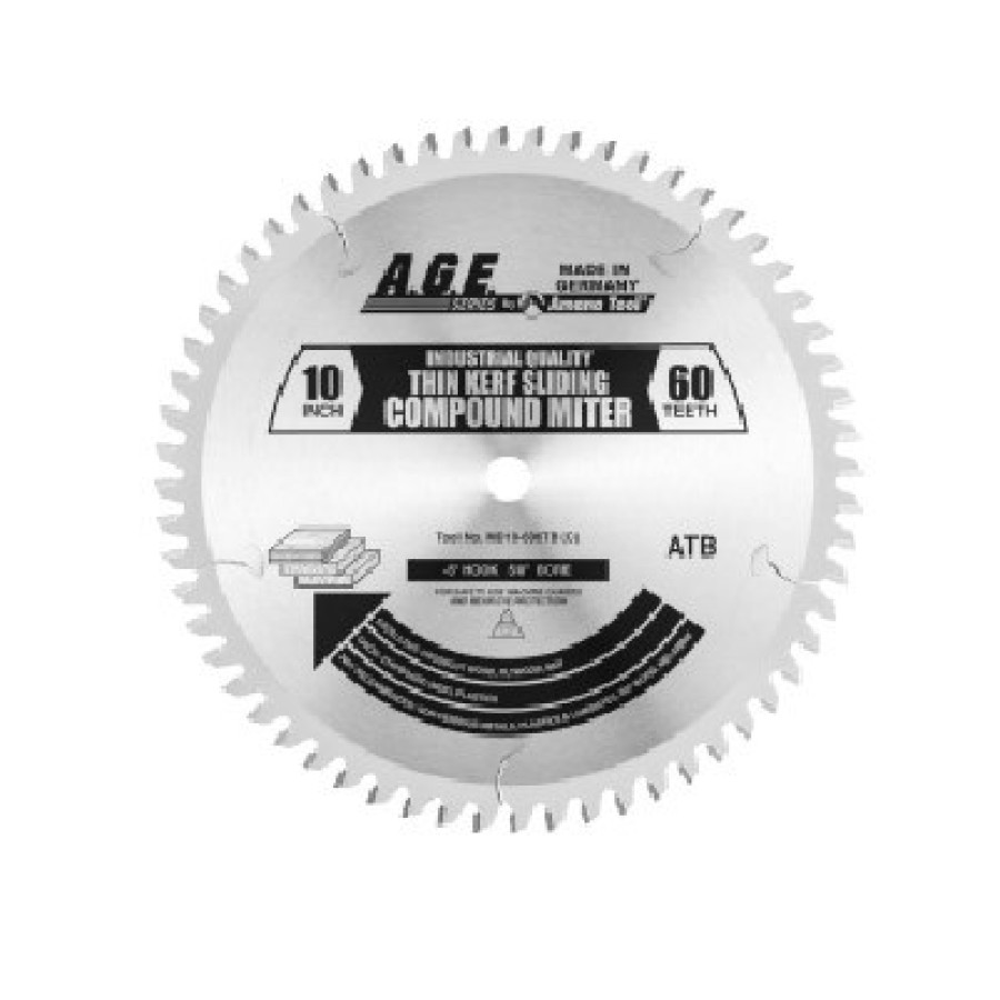 Extra Fine Thin Kerf Sliding Compound Miter & Radial Arm Saw Blades MD12-727TB