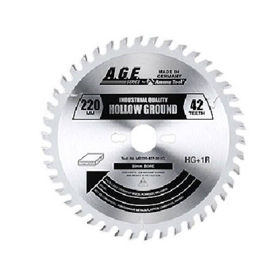Hollow Ground Saw Blades MD220-427-30