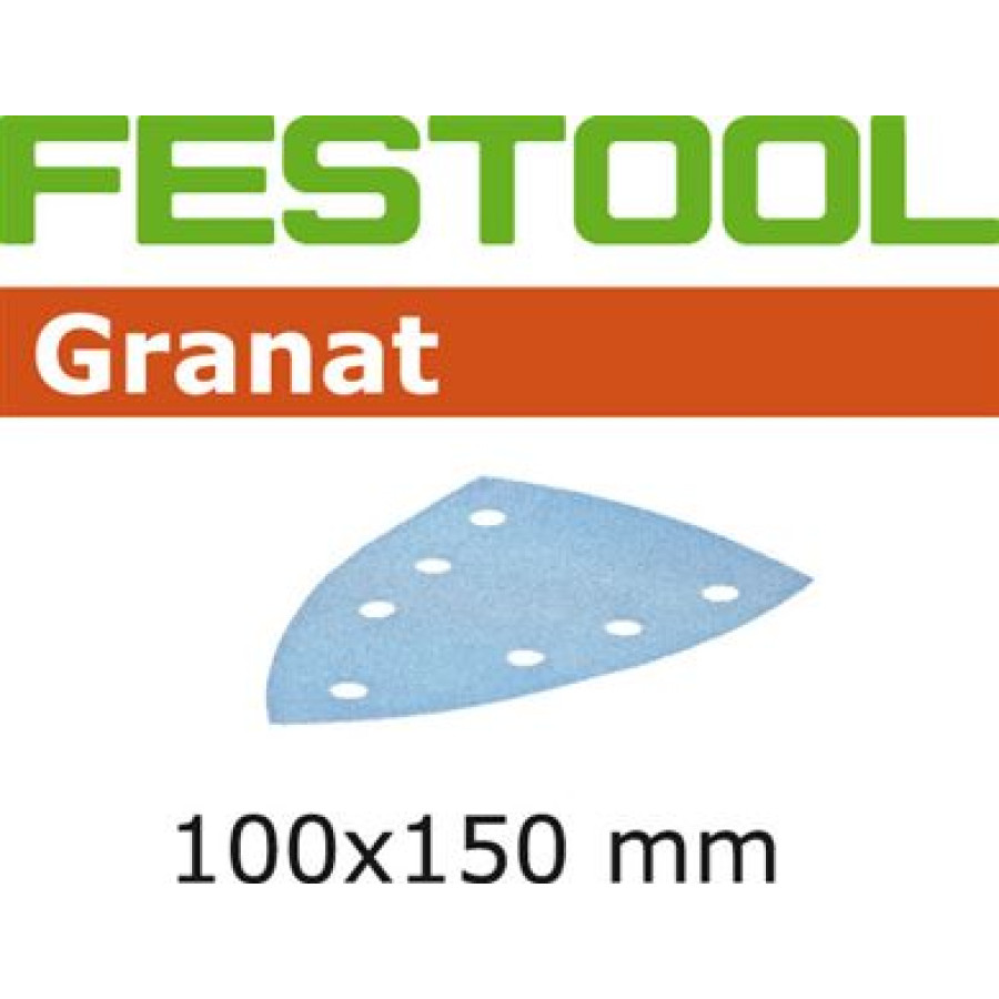 Festool 497139, Granat Abrasives, P150 Grit for DTS 400 Sander, 100-pack