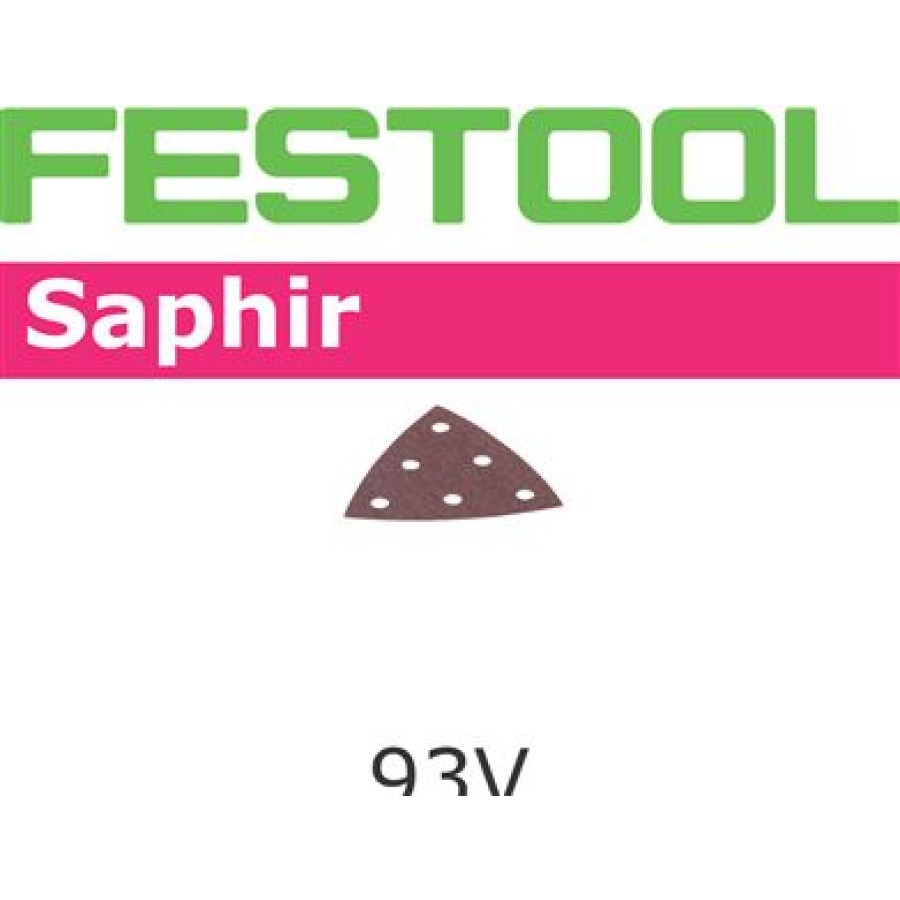 Festool 487515, Saphir Abrasives, P24 Grit for RO 90 Sander, 25-pack