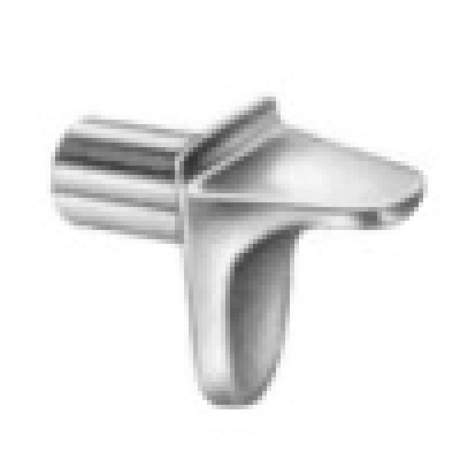 Mini Die-cast Shelf Support  Nickel