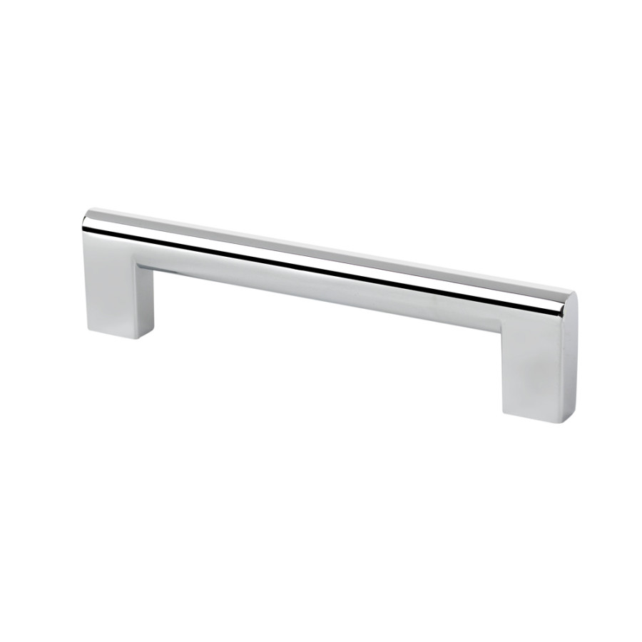 MEDIUM FLAT EDGE PULL CHROME