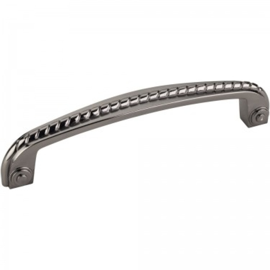 Rhodes, Brushed Black Nickel, Z261-128BNB