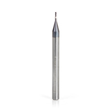 51722 AlTiN Coated CNC Steel, Stainless Steel & Composite Square Mini End Mill 0.025 Dia x 0.075 x 1/8 Shank