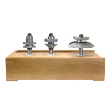 AMS-404 3-Piece Door Making 1/2 Inch Shank Set