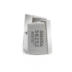 56252 Carbide Tipped Mortising Screw Down Shear Cutter 23/32 Dia x 9/16 Inch x 1/4 - 28 Thread