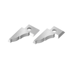 RCK-294 Pair of Solid Carbide Classical Bead & Cove Insert Knives for Insert Profile-Counter Set
