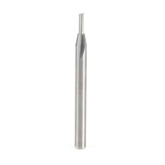 46480 Solid Carbide Straight Plunge High Production 1/16 Dia x 3/16 x 1/8 inch Shank Router Bit