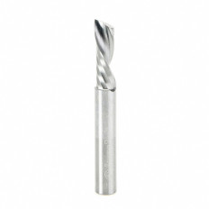 51504 Solid Carbide CNC Spiral 'O' Flute, Plastic Cutting 1/4 Dia x 3/4 x 1/4 Inch Shank Down-Cut