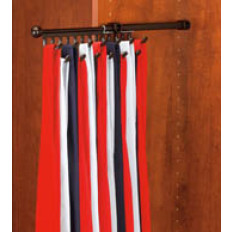 Tie Rack 13-3/4 in. ChromeChromeWire