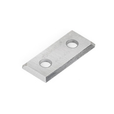 RCK-444 Solid Carbide ACM & Thin Alum. Material Insert Replacement Knife 28 x 12 x 1.5mm with 2mm Flat Tip