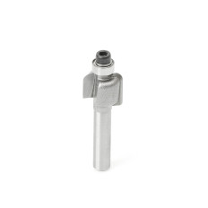 MRZ0304 Carbide Tipped Miniature Cove 1/8 Radius x 9/16 Dia x 3/8 x 1/4 Inch Shank