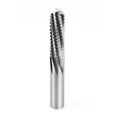 46135 Solid Carbide End Mill Point Roughing Spiral 1/2 Dia x 1-21/32 x 1/2 Shank for Composite Materials