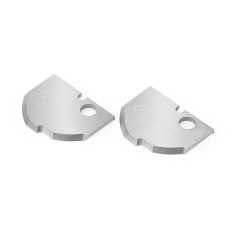 RCK-485 Pair of Solid Carbide Cove MDF & Wood Raised Panel Insert Knives for RC-2485