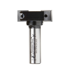 RC-2241 Insert Solid Carbide Mini Spoilboard Surfacing, Rabbeting, Flycutter, Leveler & Surface Planer 1-1/2 Dia x 15/32 (12mm) x 1/2 Inch Shank Router Bit