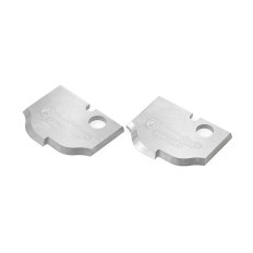 RCK-484 Pair of Solid Carbide Ogee MDF & Wood Raised Panel Insert Knives for RC-2484