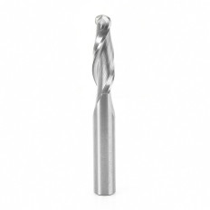 46378 Solid Carbide Up-Cut Ball Nose Spiral 3/8 Dia x 1-1/4 x 3/8 Shank Router Bit