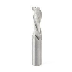 46326 CNC Solid Carbide Compression Spiral 1/2 Dia x 7/8 x 1/2 Shank x 3 Inch Long Single Flute Router Bit