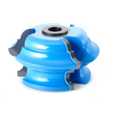 965 Carbide Tipped 3-Wing Multi-Form 1/4 x 5/16 x 3/8 Radius x 3-1/2 Dia x 1-7/8 x 1/2 & 3/4 Bore