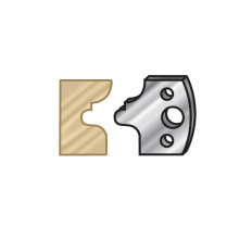 64F012 Pair of 40mm Steel Knives for Profile Pro Inserts