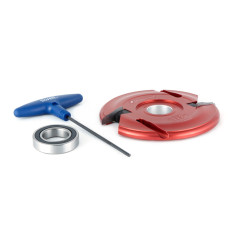 61174 Insert Carbide Aluminum Raised Panel Profile 3 x 6-5/32 Dia. x 11/16 x 1-1/4 Bore