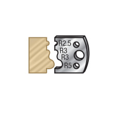 64F033 Pair of 40mm Steel Knives for Profile Pro Inserts