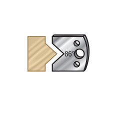 64F034 Pair of 40mm Steel Knives for Profile Pro Inserts