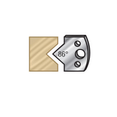 64F035 Pair of 40mm Steel Knives for Profile Pro Inserts