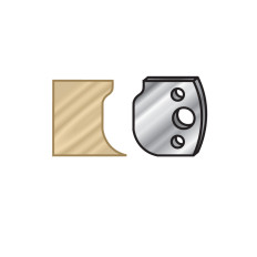 64F047 Pair of 40mm Steel Knives for Profile Pro Inserts