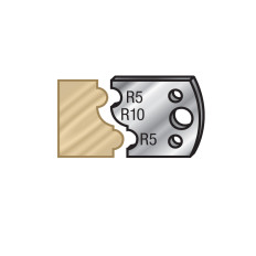 64F052 Pair of 40mm Steel Knives for Profile Pro Inserts