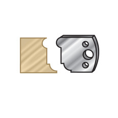 64F053 Pair of 40mm Steel Knives for Profile Pro Inserts