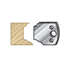 64F079 Pair of 40mm Steel Knives for Profile Pro Inserts