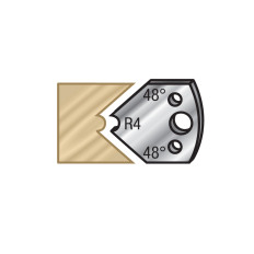 64F080 Pair of 40mm Steel Knives for Profile Pro Inserts