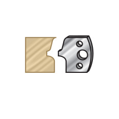 64F041 Pair of 40mm Steel Knives for Profile Pro Inserts