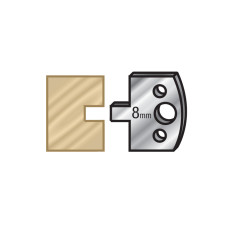 64F094 Pair of 40mm Steel Knives for Profile Pro Inserts