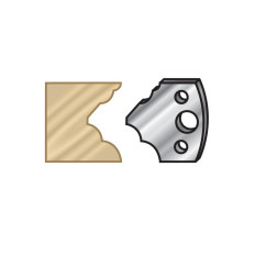 64F125 Pair of 40mm Steel Knives for Profile Pro Inserts