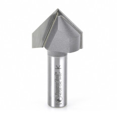 45726-CNC Carbide Tipped V-Groove 90 Deg x 1-1/4 Dia x 3/4 x 1/2 Inch Shank