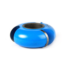 SC532 Carbide Tipped 3-Wing Flute (Convex) 1-1/4 Flute x 5/8 Radius x 3-1/4 Dia x 1-1/4 x 1 & 1-1/4 Bore