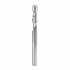 51422 Solid Carbide Aluminum Cutting Flush Trim Spiral Up-Cut 1/4 Dia x 1/2 x 1/4 Inch Shank