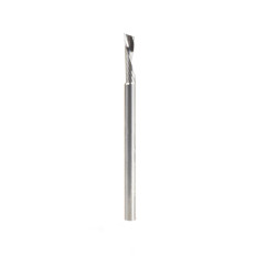 51501 Solid Carbide CNC Spiral 'O' Flute, Aluminum Cutting 1/8 Dia x 1/2 x 1/8 Shank Down-Cut