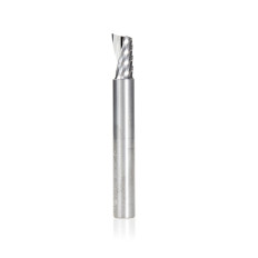51642 Solid Carbide CNC Spiral 'O' Single Flute, Aluminum Cutting 5/16 Dia x 9/16 x 5/16 Shank x 2-1/2 Inch Long Up-Cut Router Bit