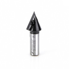 RC-1047 Insert V-Groove 46 Deg x 63/64 x 1/2 Inch Shank CNC