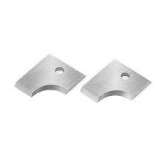 RCK-288 Pair of Solid Carbide Insert Knives 6mm Radius for Double Rounding & Chamfering System RC-2208