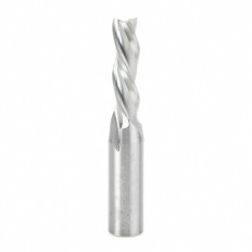 46214 CNC Solid Carbide Spiral Plunge 3/8 Dia x 1-1/4 x 3/8 Inch Shank Down-Cut, 3-Flute