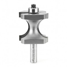 51576 Carbide Tipped Bullnose 5/8 Radius x 2 Inch Dia x 2 Inch x 1/2 Shank