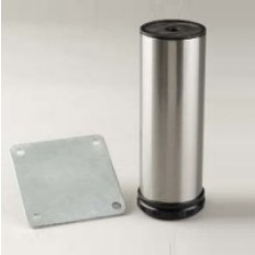 Como Brushed Steel  10" TALL