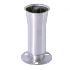 Flared Counter Leg 555-15F-SS 2" Stainless Steel